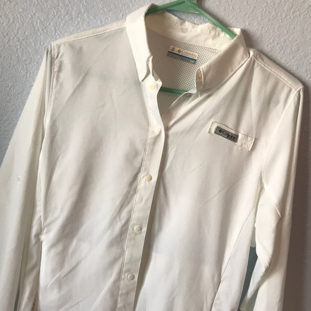 5/$20 Columbia PFG White small top